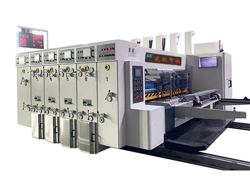 1224全电脑四色印刷开槽模切机