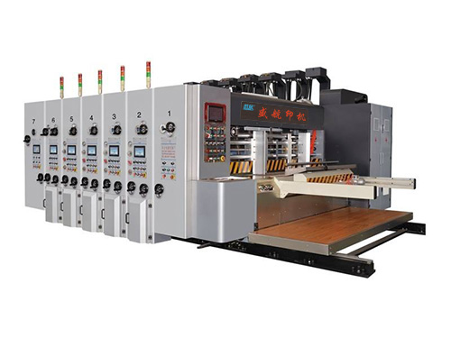 MZA全电脑中速水墨印刷开槽机(四色)